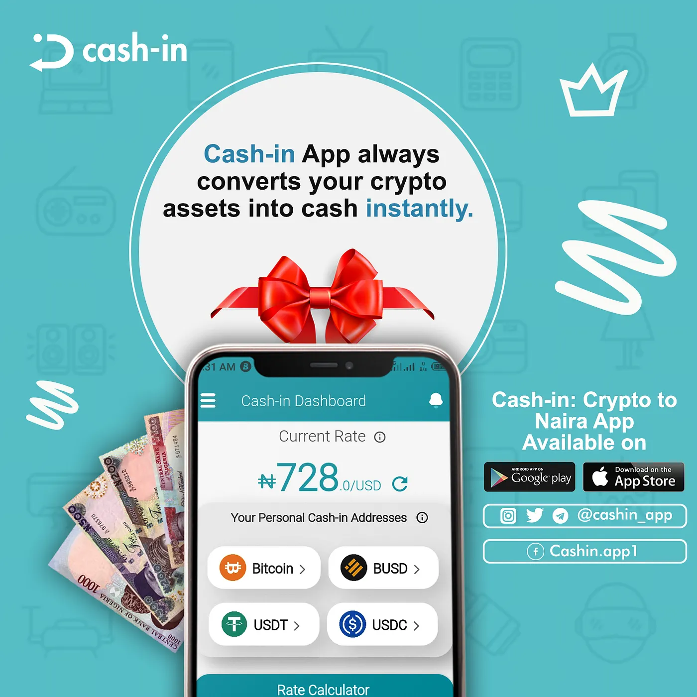 Top 5 things you can use Cash-in App for
